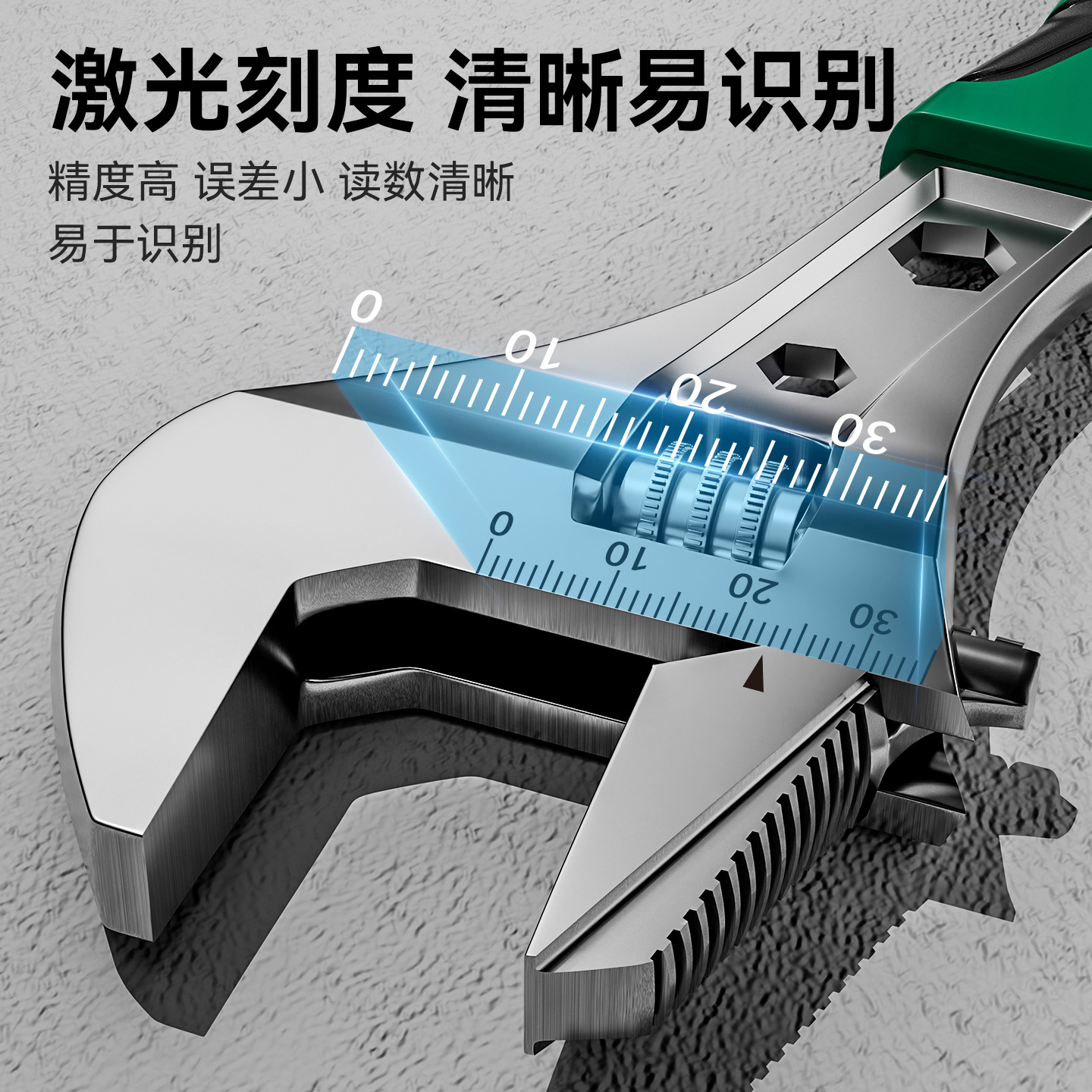 Llave universal de plomería doméstica con gran abertura ajustable multifuncional llave universal de boca viva