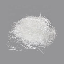 低价短切玻璃纤维仿钢纤维工程混凝土纤维3mm 4.5mm 6mm短切原丝