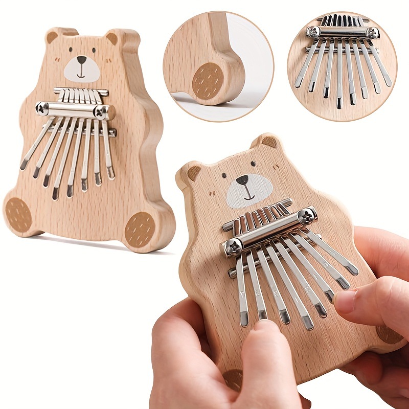 出口热销跨境拇指琴挂件手指钢琴卡林巴小乐器Kalimba