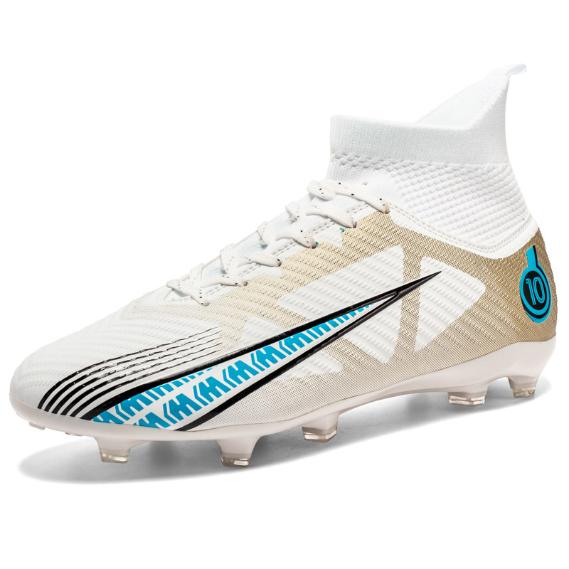 Zapatos de fútbol de comercio exterior para hombres, zapatos de entrenamiento de entrenamiento de adultos, césped de clavos largos, clavos TF, estudiantes juveniles
