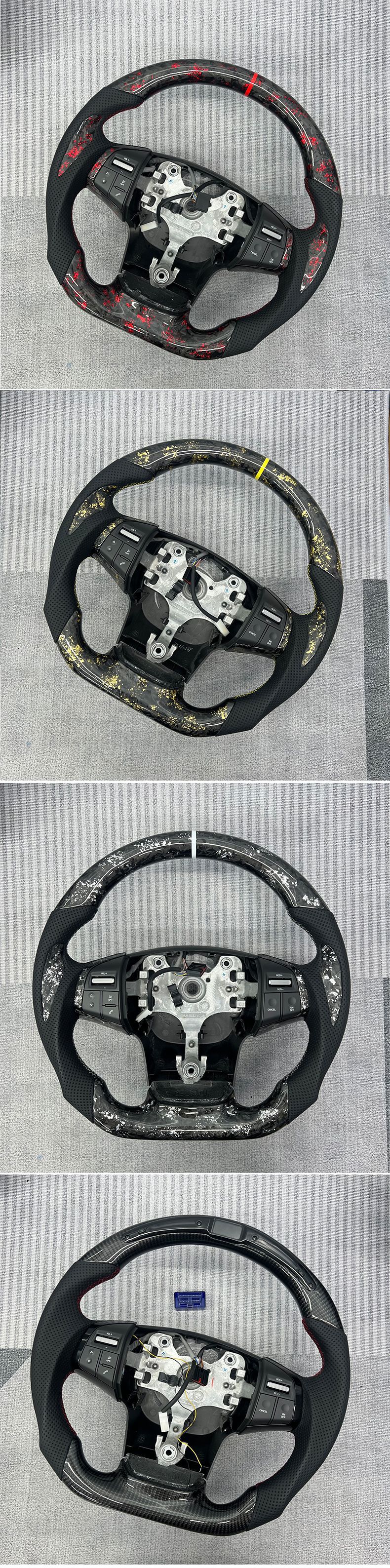 Cross-border supply of automotive carbon fiber assemblies suitable for Isuzu/Lingtuo/D-MAX, for converting older models to newer ones