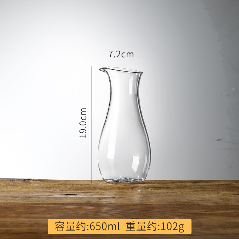 경사 입 와인 디스펜서 650ml