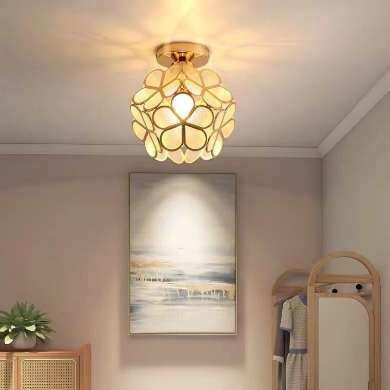 Nordic Corridor Ceiling Light, Modern Minimalist Hallway Balcony Entrance Light, Trendy Light Luxury Foyer Bay Window Crystal Lighting Nordic Corridor Ceiling Light, Modern Minimalist Hallway Balcony Entrance Light, Trendy Light Luxury Foyer Bay Window Crystal Lighting