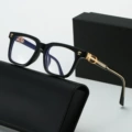 C7 sand black gold frame