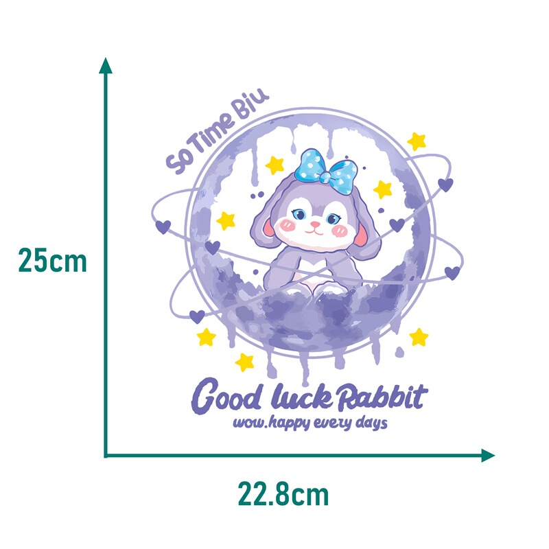 新商品の玲娜貝児星黛露熱転写プリントの熱転写絵にDIYプリントの熱転写プリントの模様を貼ります。|undefined