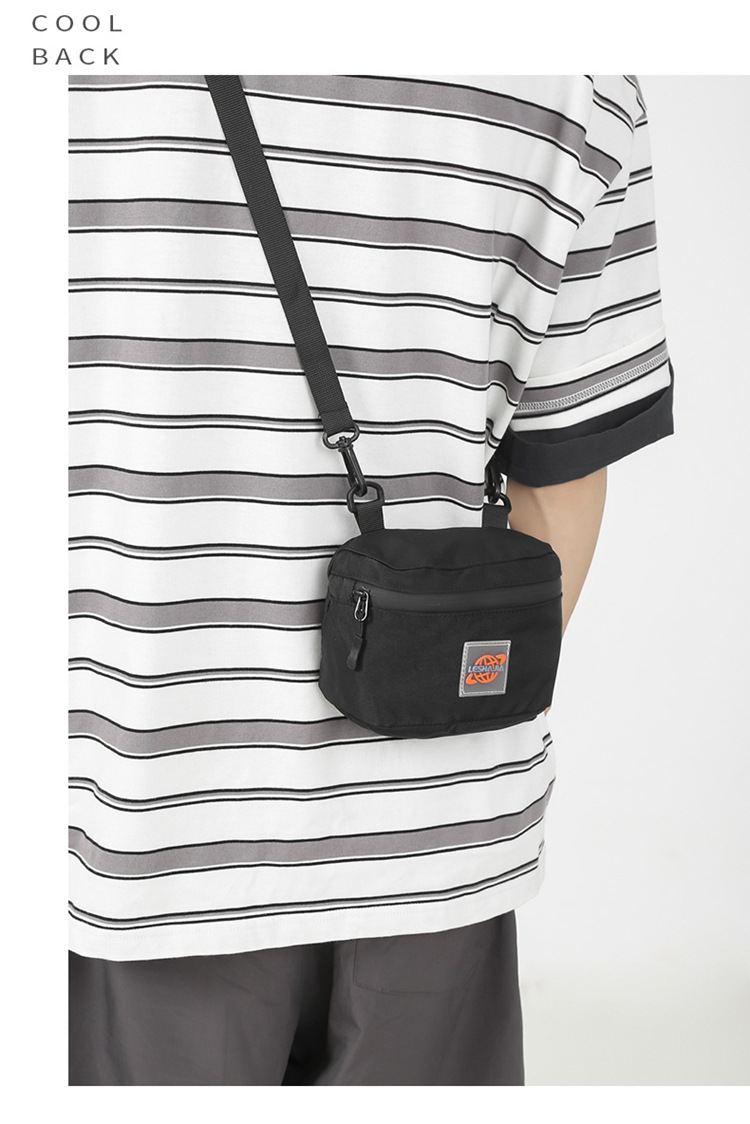 Trendy brand mini crossbody bag for men, 2025 new style backpack, trendy small bag for men, light and simple single-shoulder bag, casual crossbody bag Application Scenario