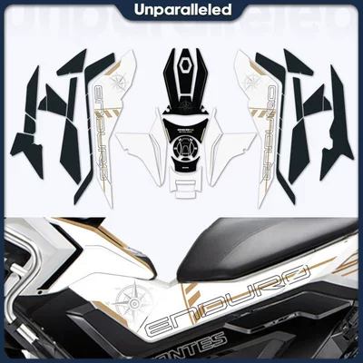 Anti-Scratch Rubber Protective Film for — Motorcycle engine and accessories - 26-models-of-d3-full-set-including-pedal-underguard-armor-pet-thickened-matte