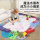Cross-border foreign trade children's oversized water canvas graffiti painting painting cloth water canvas repeated use of watercolor canvas