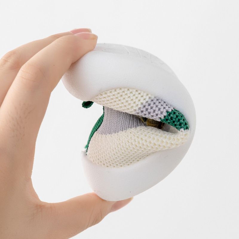 Primavera y otoño zapatos para bebés con suela suave antideslizante, zapatos para bebés con malla transpirable, zapatos para niños con tacones para interiores