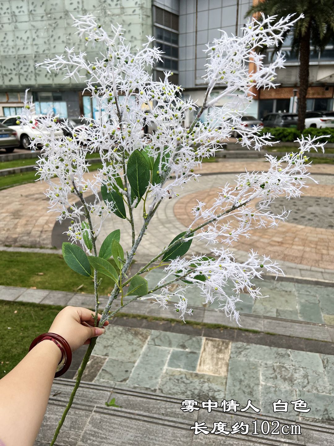Boda blanca FÁBRICA DE FLORES ARTIFICIALES Línea Blanca Flor flor flotante boda camino plomo Fondo decoración flor falsa al por mayor