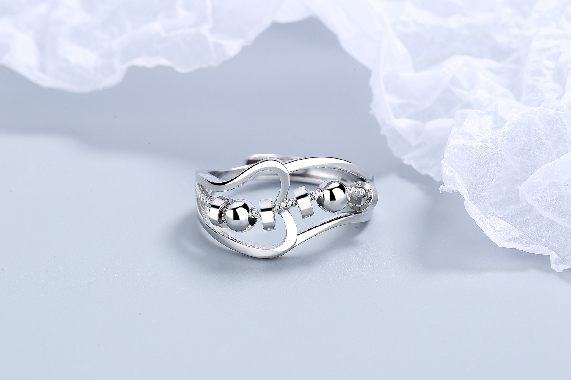 Simple Style Geometric Copper Hollow Out Rings