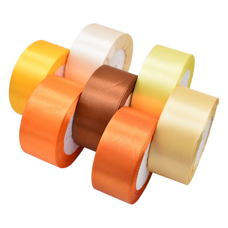 Cinta Hanfan de satén de 4cm, cinta de rosas para boda, cinta para decoración de pasteles, cinta para embalaje de regalos, cinta publicitaria.