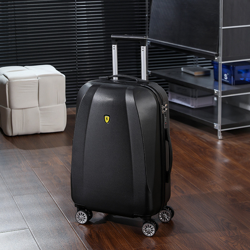 Maleta retro Maleta con ruedas para mujer Maleta con ruedas universales de 26 pulgadas Maleta de cuero para estudiantes duradera Maleta de código de embarque