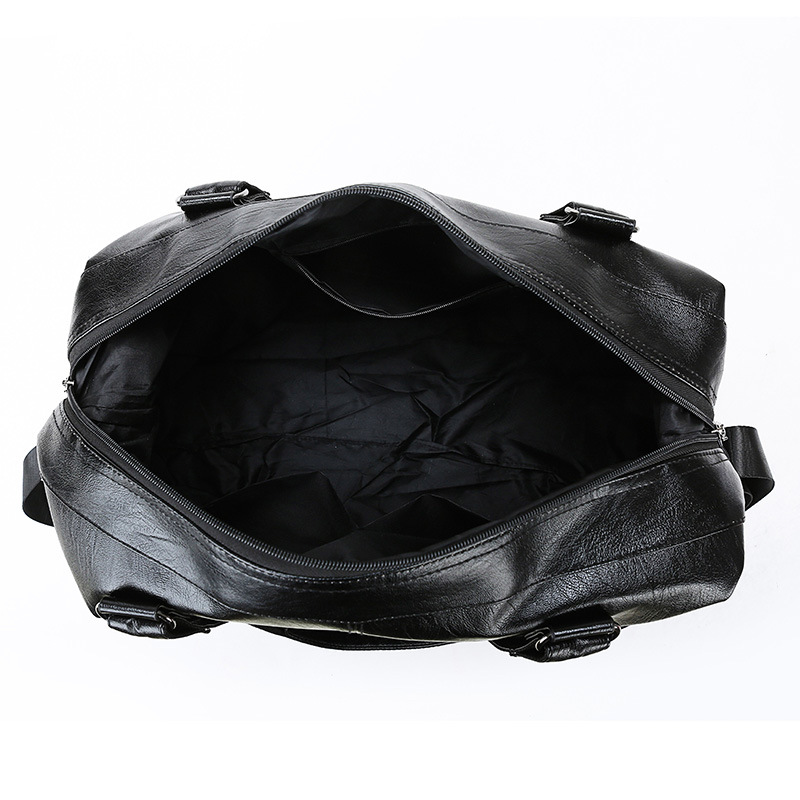 Transfronterizo nuevo estilo 2022 ocio de cuero suave bolsa de viaje de viaje bolsa de equipaje de almacenamiento de un solo hombro de gran capacidad bolsa de gimnasio al por mayor