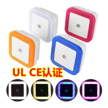 led小夜灯 光控光环四方 感应方形灯饰 创意 地摊热卖礼品