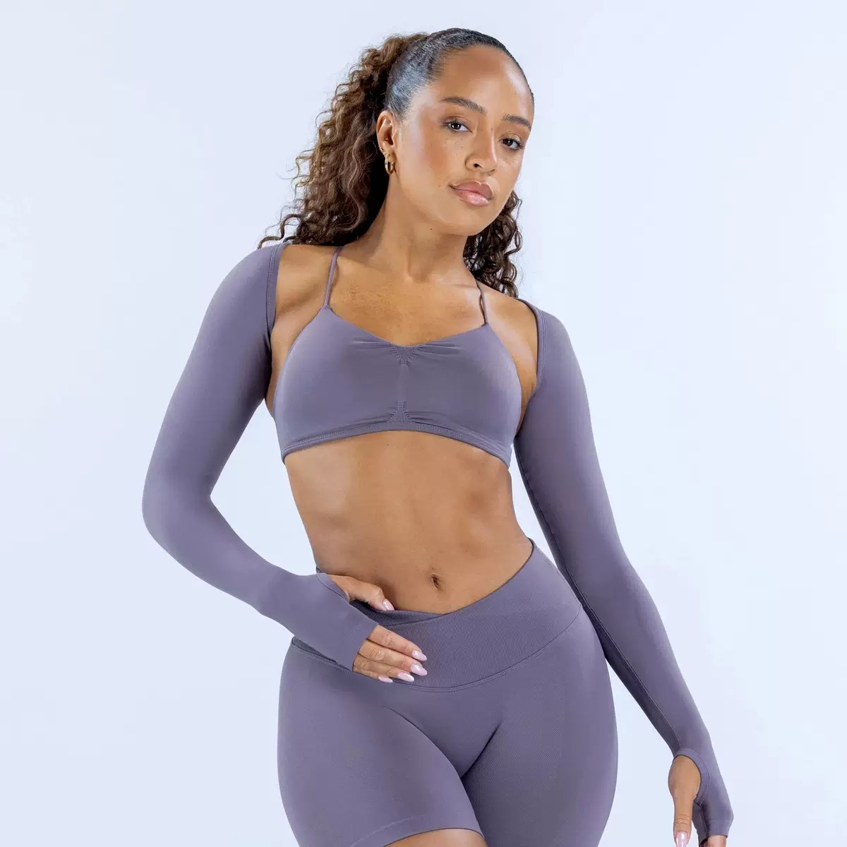 Completo yoga cross bra set donna seamless yoga set due pezzi_voghion.com
