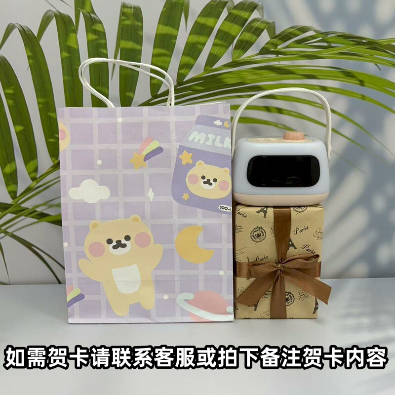 子供、男の子、女の子向けのポータブル目覚まし時計ライト、目覚まし時計、LED無段階調光タイマー、デスクトップ小型卓上時計|undefined