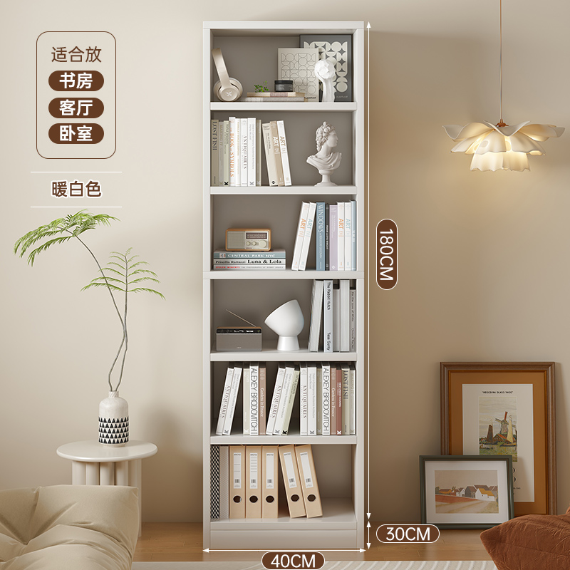 Стеллаж книжный шестигранный белый