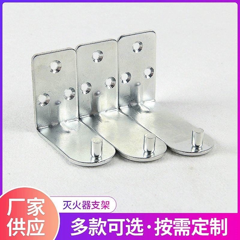 Jinxin JINXIN производитель оптовая продажа Amazon бестселлер крючок для огнетушителя L-образный железный кронштейн 2-9 кг серебряный подвесной инструмент
