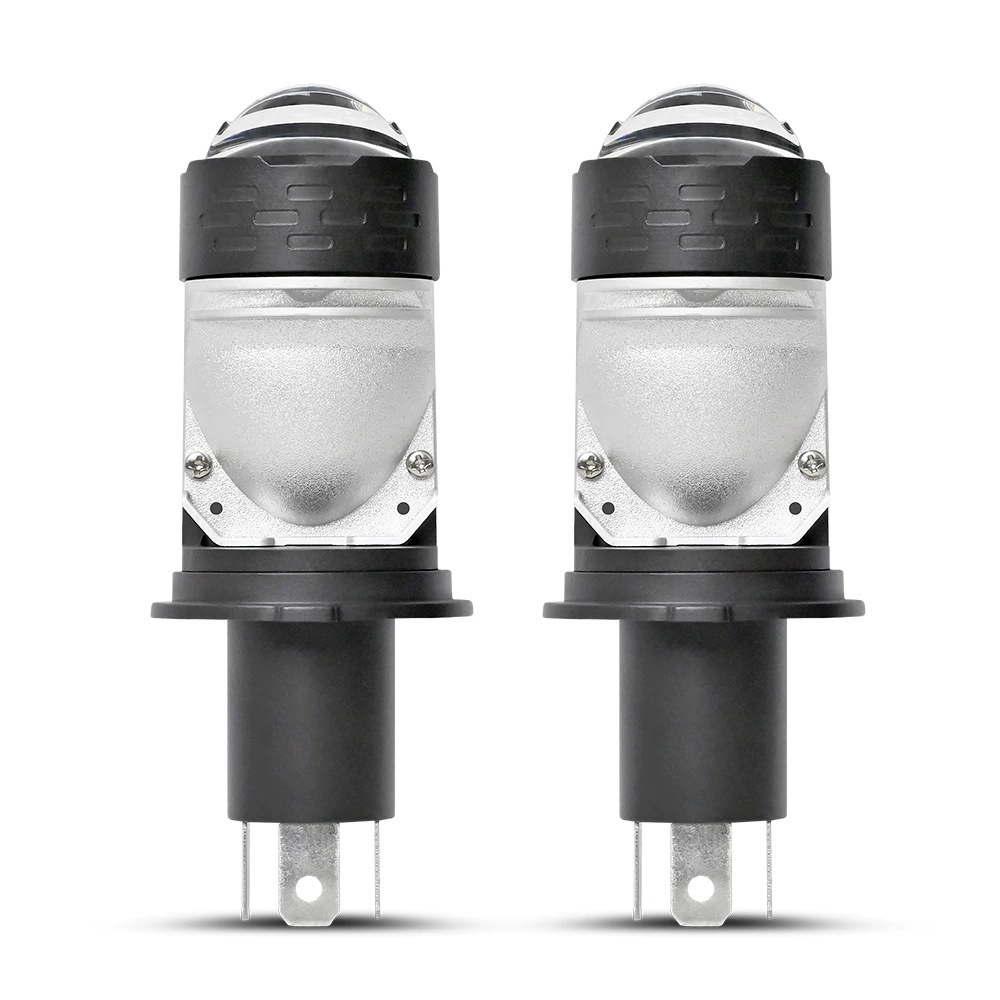 Автомобильные светодиодные фары H4 Прямая вставка высокая мощность матрица световой тип дальний и ближний светодиодный свет мотоцикл универсальный