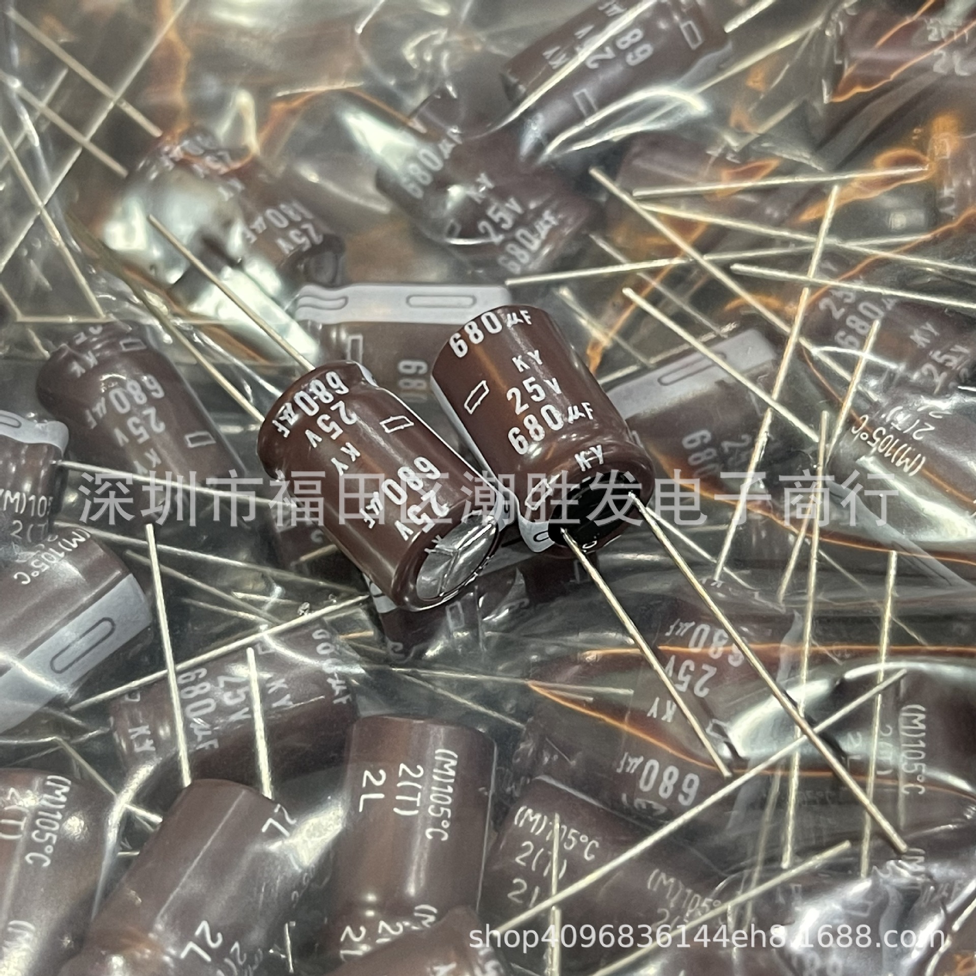 680UF 25V Japan NCC Black King Kong Electrolytic Capacitor 25V680UF 10X16 KY High Frequency Low Resistance