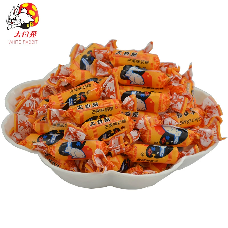 Белая крольчиха Молочная конфета 500г многоароматная свадебная конфета подарочная конфета оптом