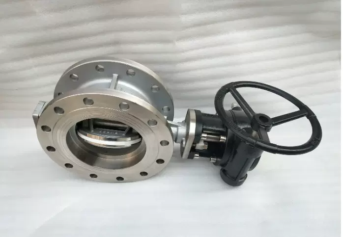 手动涡轮三偏心高性能蝶阀D34H