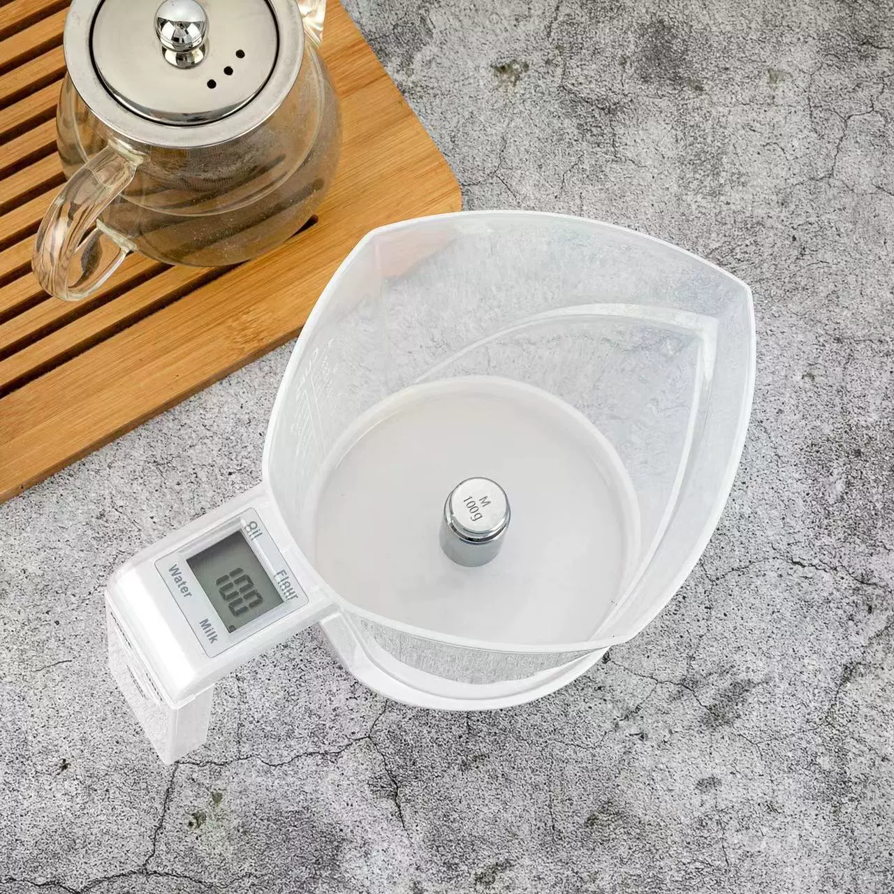 Жидкие весы для выпечки пищи с шкалой Трансграничные новые электронные весы измерительные чашки бытовые многофункциональные кухонные весы