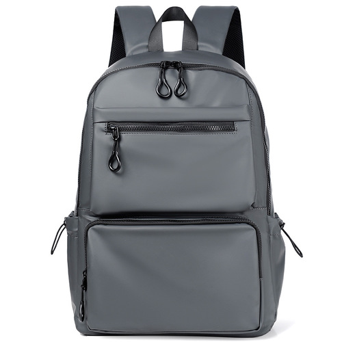  Winter New Product Simple Fashion Casual Backpack Business Backpack USB Charging Men's Computer Bag Travel Bag
