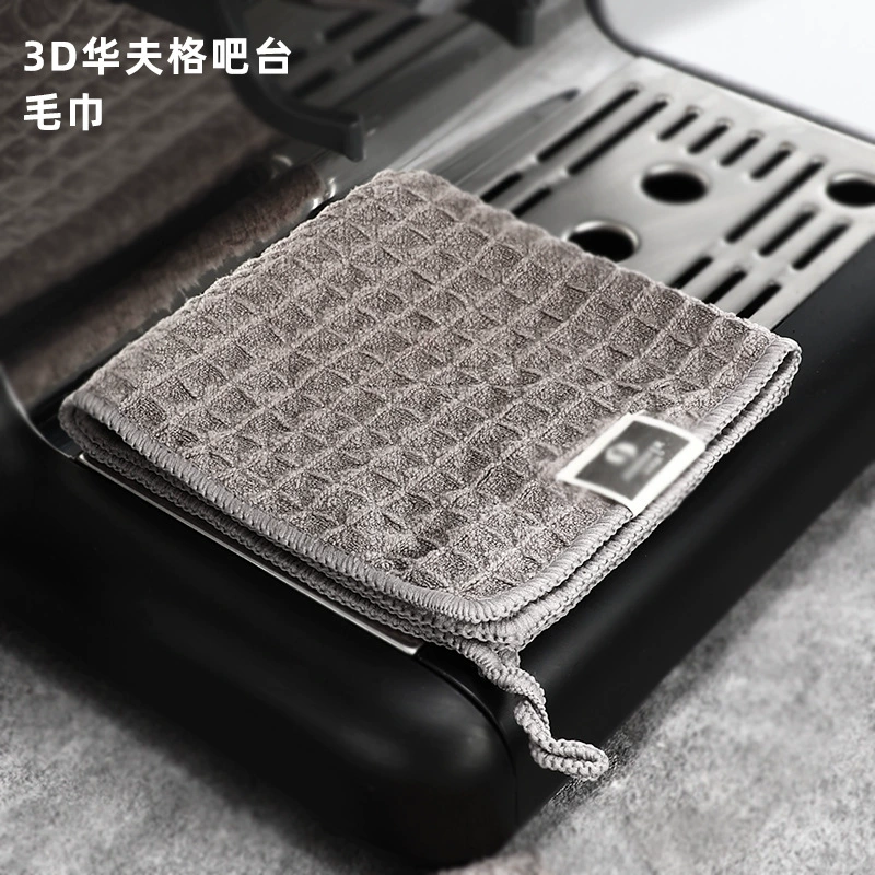 Полотенце для кафе впитывающая ткань кухня ресторан ткань магазин чая с молоком водный бар специальное маленькое квадратное полотенце ткань для чистки кофе