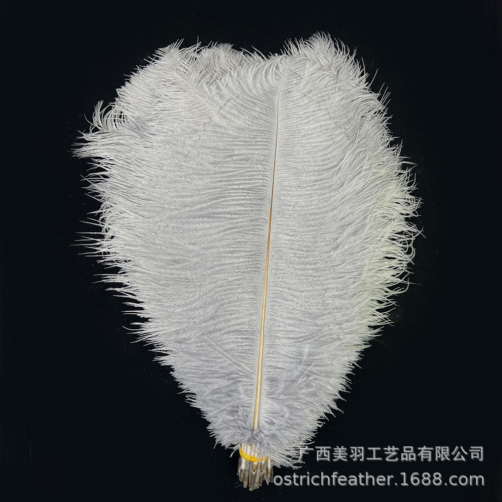 35 - 40cm de avestruz cabello de decoración de boda plumas DIY artesanía escenario accesorios exclusivos transfronterizos