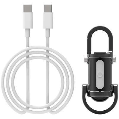 Waterproof Keychain Flashlight (UV fənərlər) - black