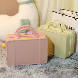 迷你化妆箱14寸旅行箱子小清新手提箱小型轻便16寸行李箱打印LOGO
