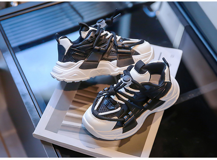 Otroške superge Tekaški copati za fante Dihajoči dekliški čevlji za prosti čas Osebni čevlji za očke nedrseči_voghion.com