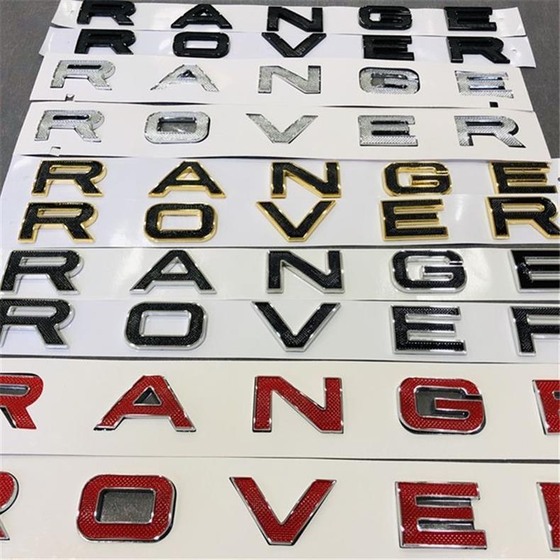 Land Rover Range Rover Executive Sport Edition Velar Evoque Sv Peak Edition Rangerover Hood Lettering Emblem Tail Emblem