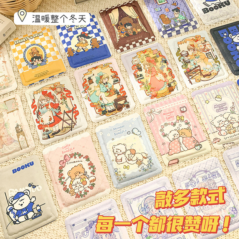新商品のアニメのプリントは体を温めて冬の女性の防寒にくっついています。|undefined
