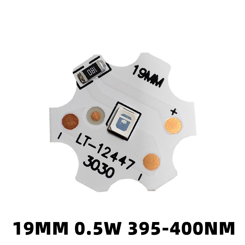 5v 19MM 0.5W purple light