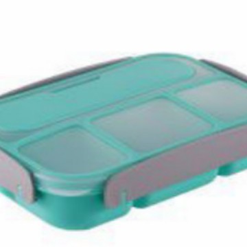 Amazon lonchera de 4 compartimentos lonchera de estudiante trabajador de oficina lonchera portátil con vajilla calefacción por microondas