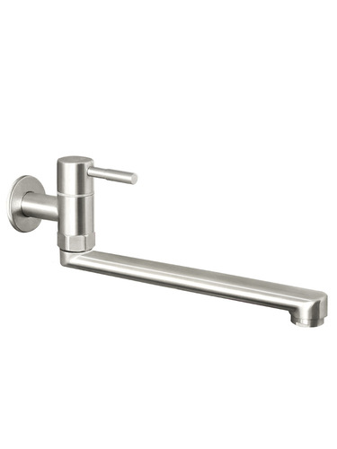 BB4C wholesale wall-mounted faucet wall-mounted 4-point extended horizontal universal 304 stainless steel kitchen dishwashing