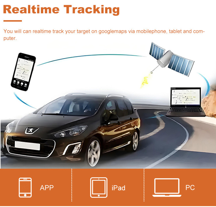 Mexican Spanish Cross-Border Product Gps Locator Multi-Language Anti-Theft Installation-Free Portable Smart Alarm