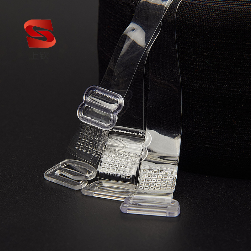 1cmTPU Transparent Shoulder Strap Underwear Invisible Shoulder Strap Sling Frosted Bra Adjusting Shoulder Anti-Slip Strap
