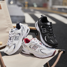 严选厚底慢跑鞋轻便休闲男鞋女鞋情侣运动鞋透气跑步鞋新百伦老爹