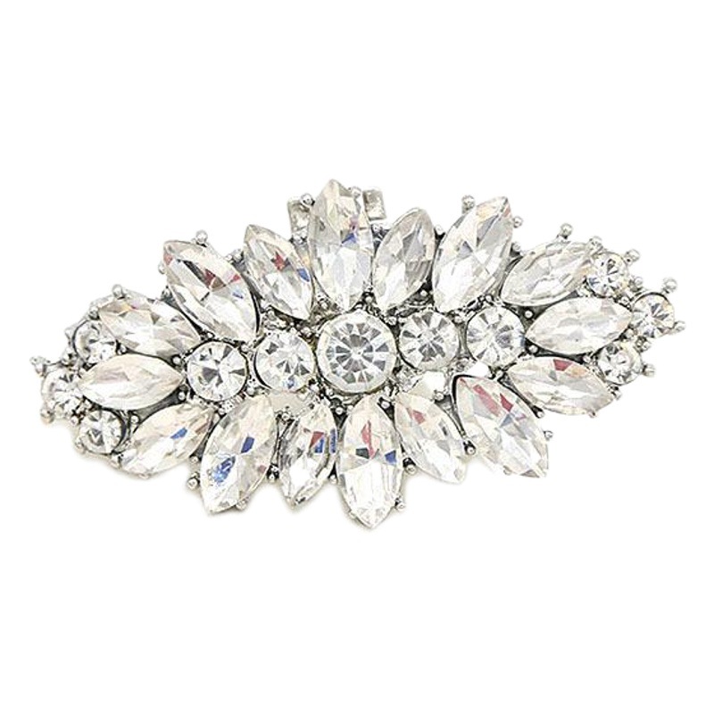 Zapatos de tacón alto de las mujeres transfronterizas accesorios decorativos zapatos accesorios zapatos de boda accesorios zapatos hebilla zapatos extraíbles Flor de diamante clip de zapato