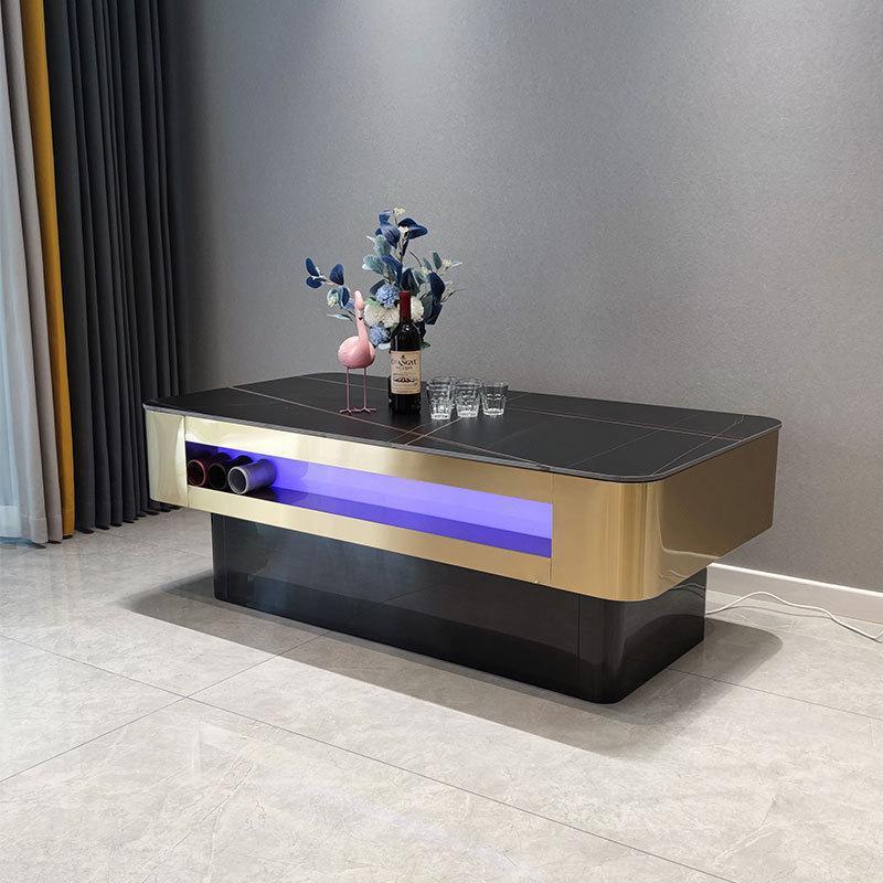 Ktv Coffee Table, Bar Club, Slate Sofa, Ktv Combination Set, Solid Wood Multifunctional Slate Table, Ktv Table Special