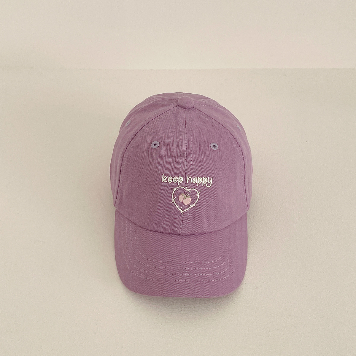 Sombreras de béisbol de amor, niñas y niñas, cabeza pequeña, cara pequeña, gorra coreana, sombrero de verano, sombrero de boca de pato lavados