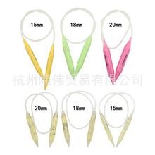 编织工具毛衣针特粗亚克力环形针粗棒针 15MM 18MM 20MM