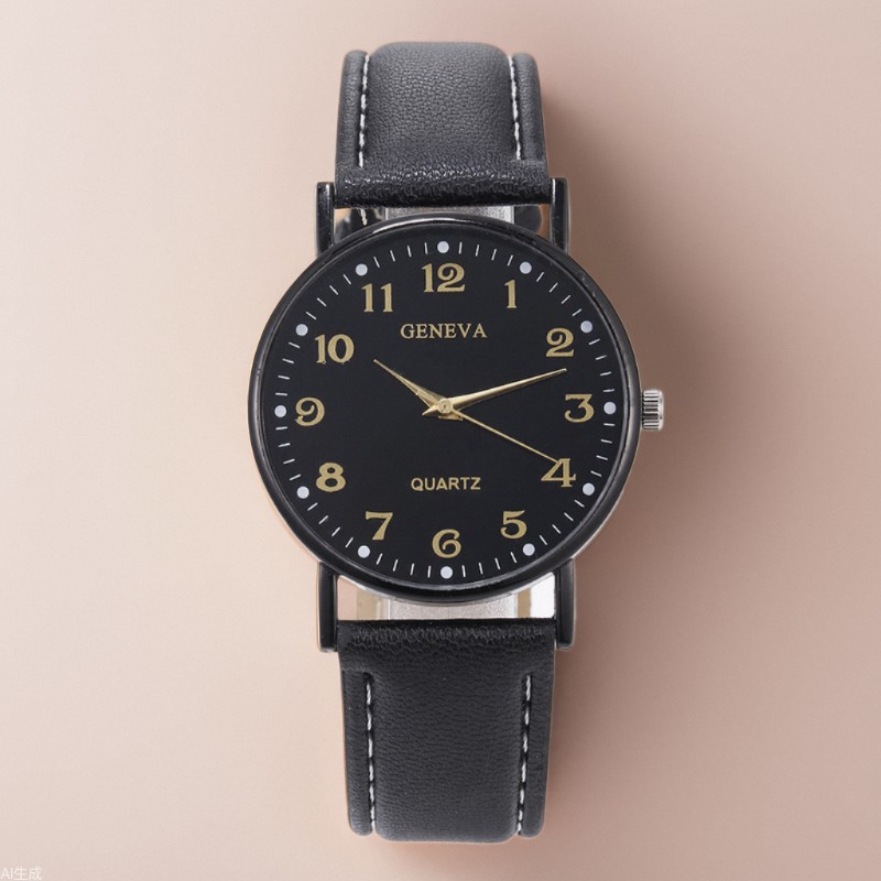 Comercio exterior transfronterizo nueva moda simple reloj de mujer de todo fósforo dial grande digital Reloj de correa fresca reloj de cuarzo