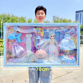 大礼盒换装古风巴比公主娃娃套装儿童女孩玩具培训机构礼品批发