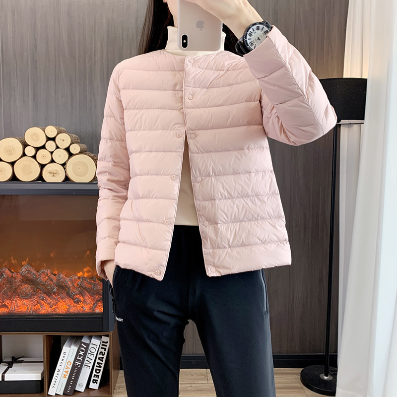 Round Neck Waterproof Lightweight Warm down Jacket for Women 2025 New Autumn and Winter Outdoor Cold-Proof Fashion Casual down Jacket for Women Round Neck Waterproof Lightweight Warm down Jacket for Women 2025 New Autumn and Winter Outdoor Cold-Proof Fashion Casual down Jacket for Women