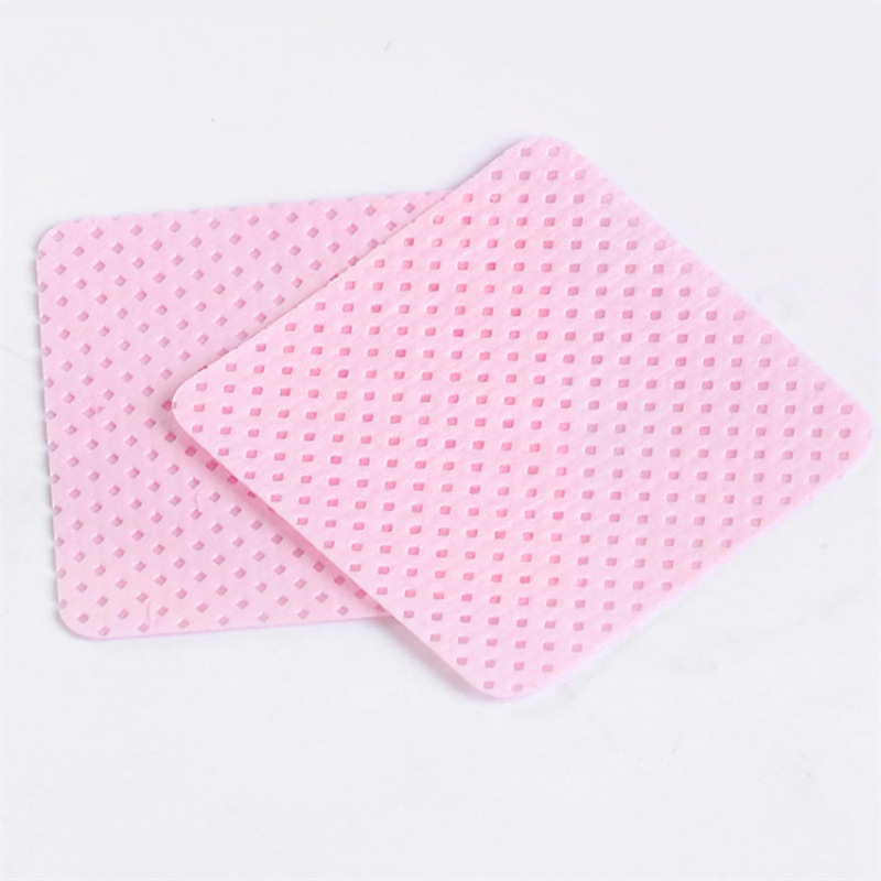 美甲清洁棉片洗甲巾无纺布卸甲胶水瓶口超滤卸甲巾过滤棉